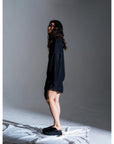 SOUNDWAVE FOIL PRINT LINEN SHIRT