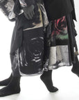 SOUND-WAVE PRINTS SKIRT