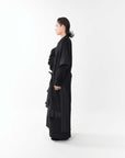 SOUNDWAVE SHORT SLEEVE LONG COAT