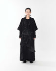 SOUNDWAVE SHORT SLEEVE LONG COAT