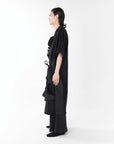 SOUNDWAVE SHORT SLEEVE LONG COAT