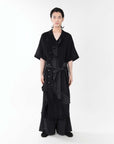 SOUNDWAVE SHORT SLEEVE LONG COAT