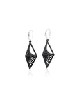 String Art Series - Diamond Coned Drop Earrings - Avant Gardist