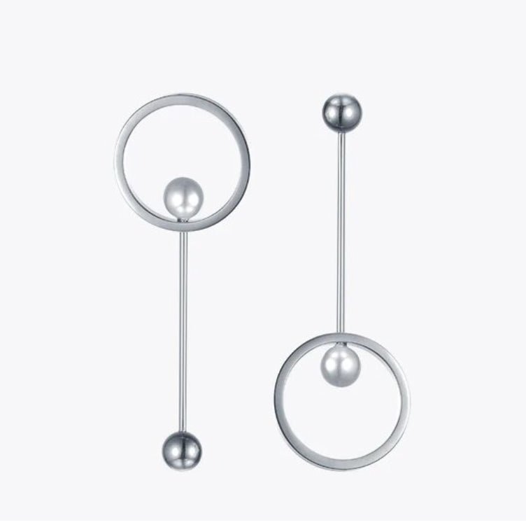 IVONOVI - Kandinsky Inspired Kinetic Earring - Avant Gardist