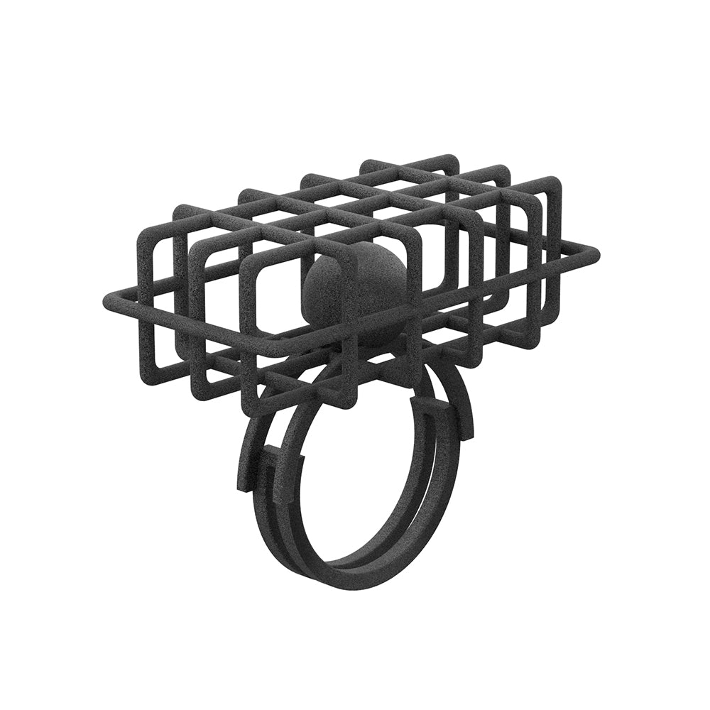 Infinity Art Series - Trapped in Infinite Sewage Pipes Ring - Avant Gardist