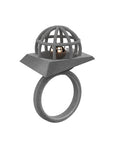 Infinity Art Series - Movable Ball in a platformed cage ring