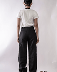Double Layered Asymmetric Circle T-shirt - Avant Gardist