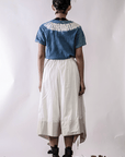 Handmade Shibori Indigo Dye T-shirt - Avant Gardist