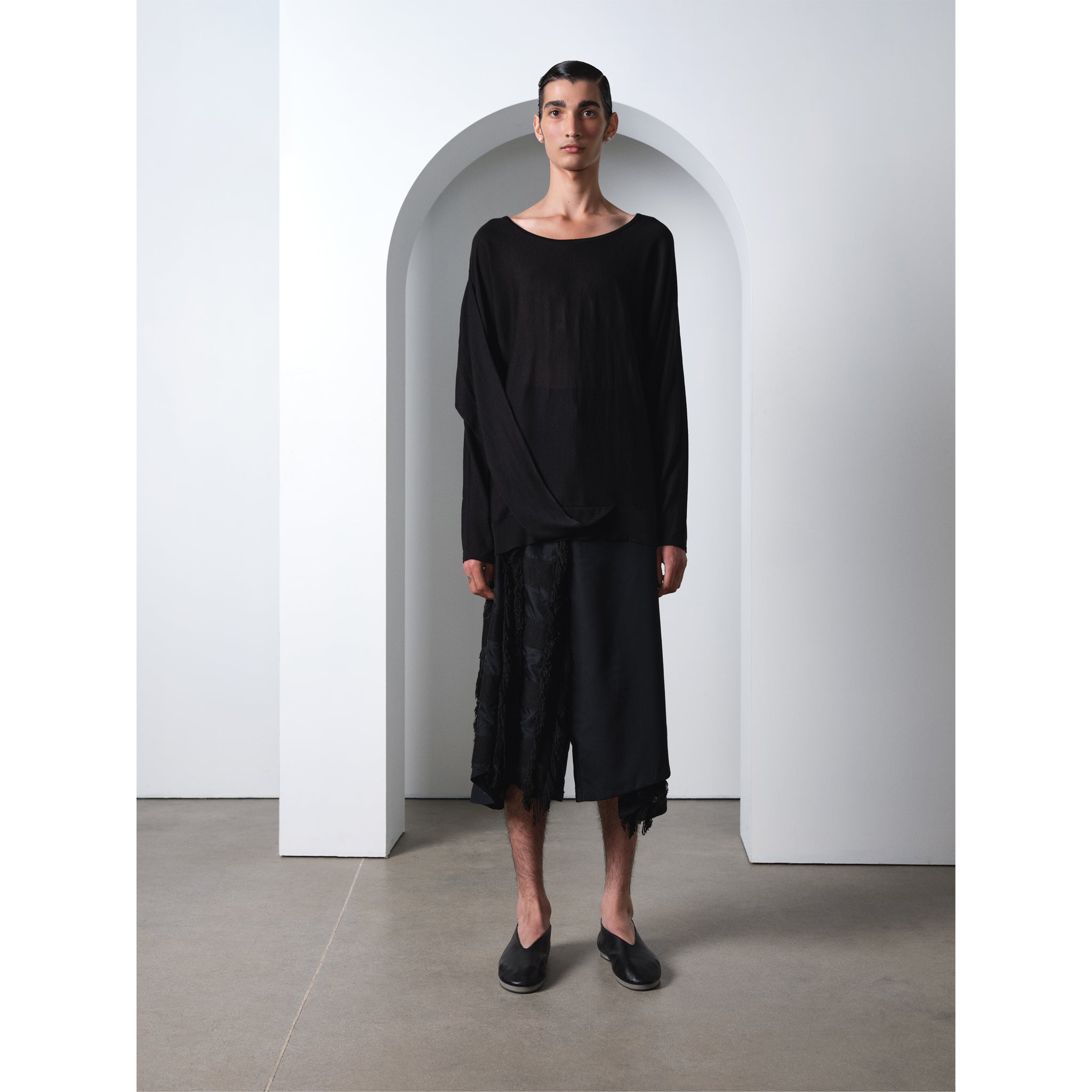 ZERO TOP KNIT (BLACK)