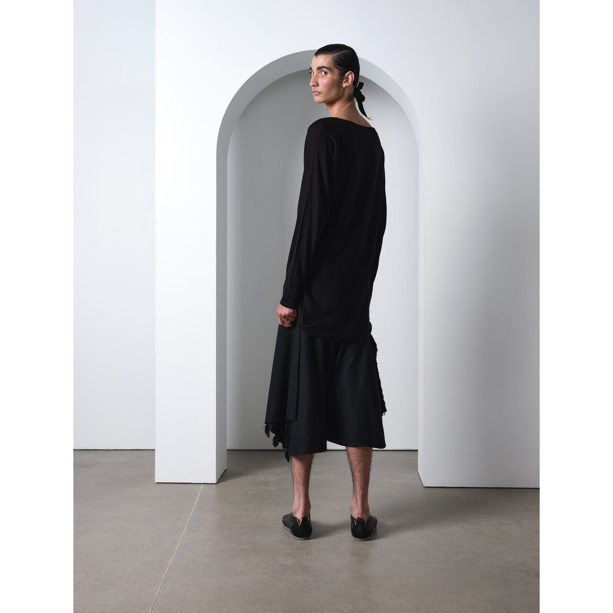ZERO TOP KNIT (BLACK)