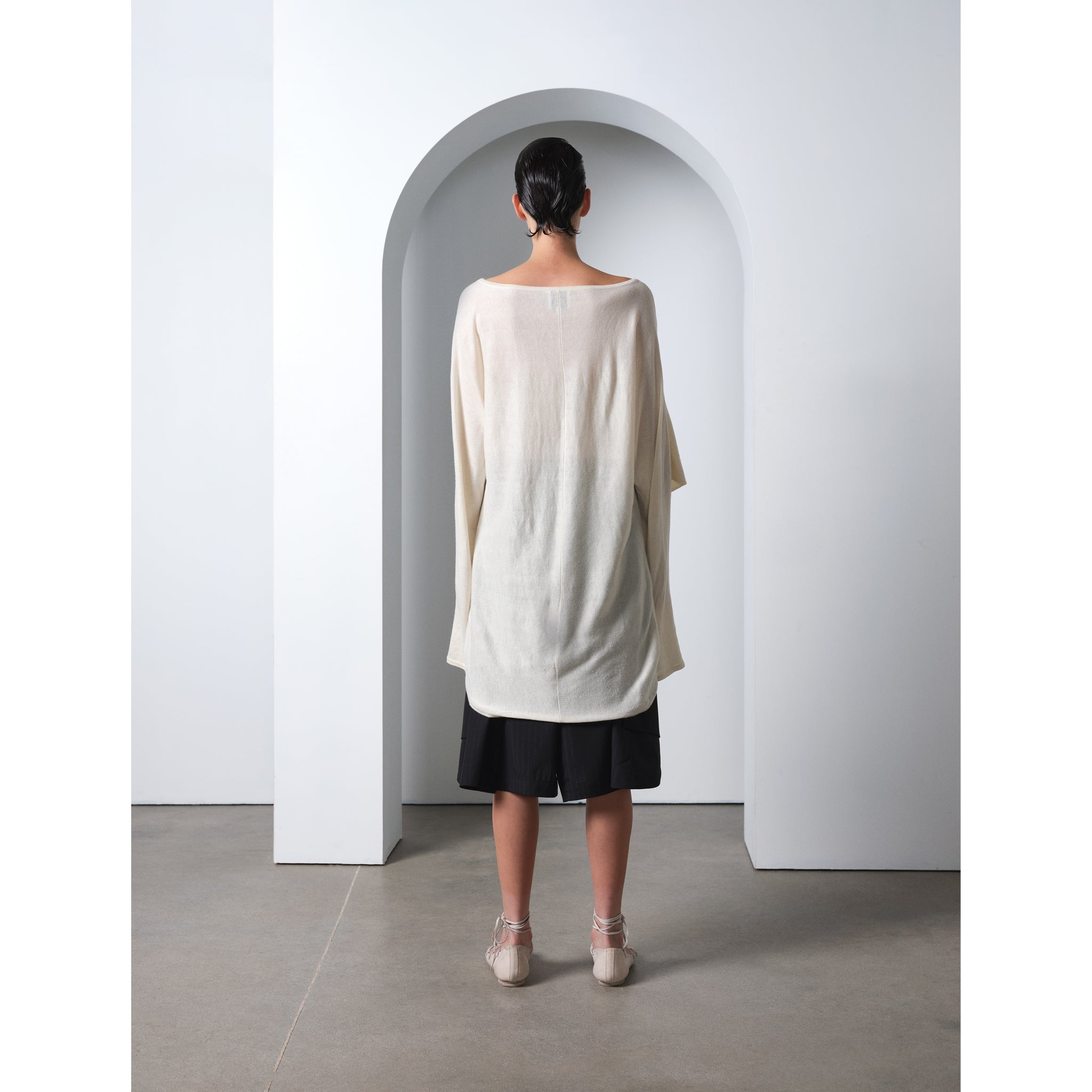 ZERO TOP KNIT (CREAM)