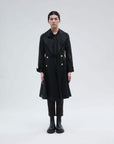 Black dress coat