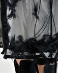 Black Feather Jacket
