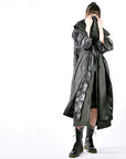 Coat -  Hooded Mask Long Coat