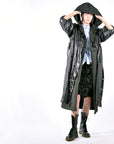 Coat -  Hooded Mask Long Coat