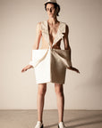 LEXICON 3-way transforming piece: vest/dress/bag