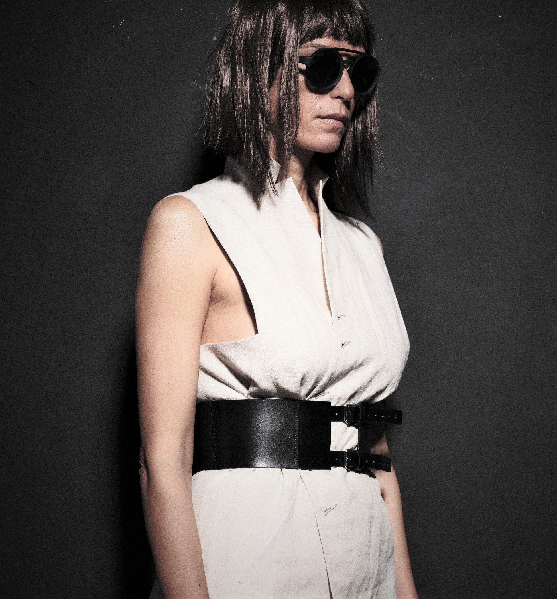 Frida Leather Waist Corset Belt - Avant Gardist