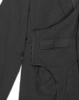 Deconstructed Garter Belt Suit