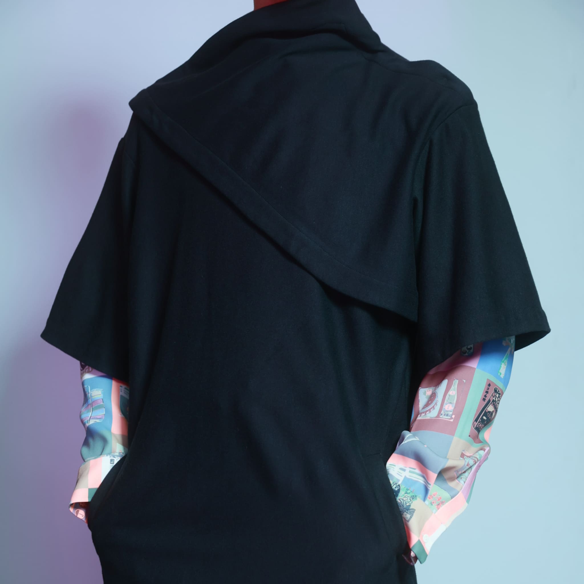 Hollow Neck Layers Top