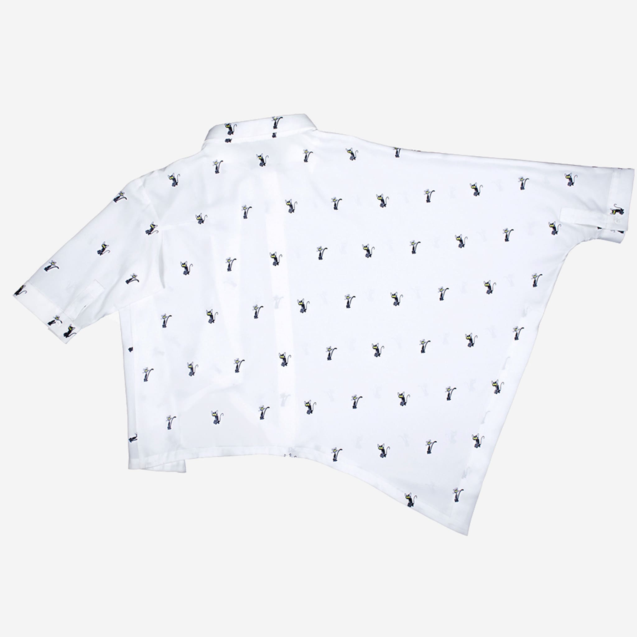 INF x “Grand Mother &amp; Her Ghost” Asymmetric Short Sleeve Shirt