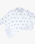 INF x “Grand Mother & Her Ghost” Asymmetric Short Sleeve Shirt