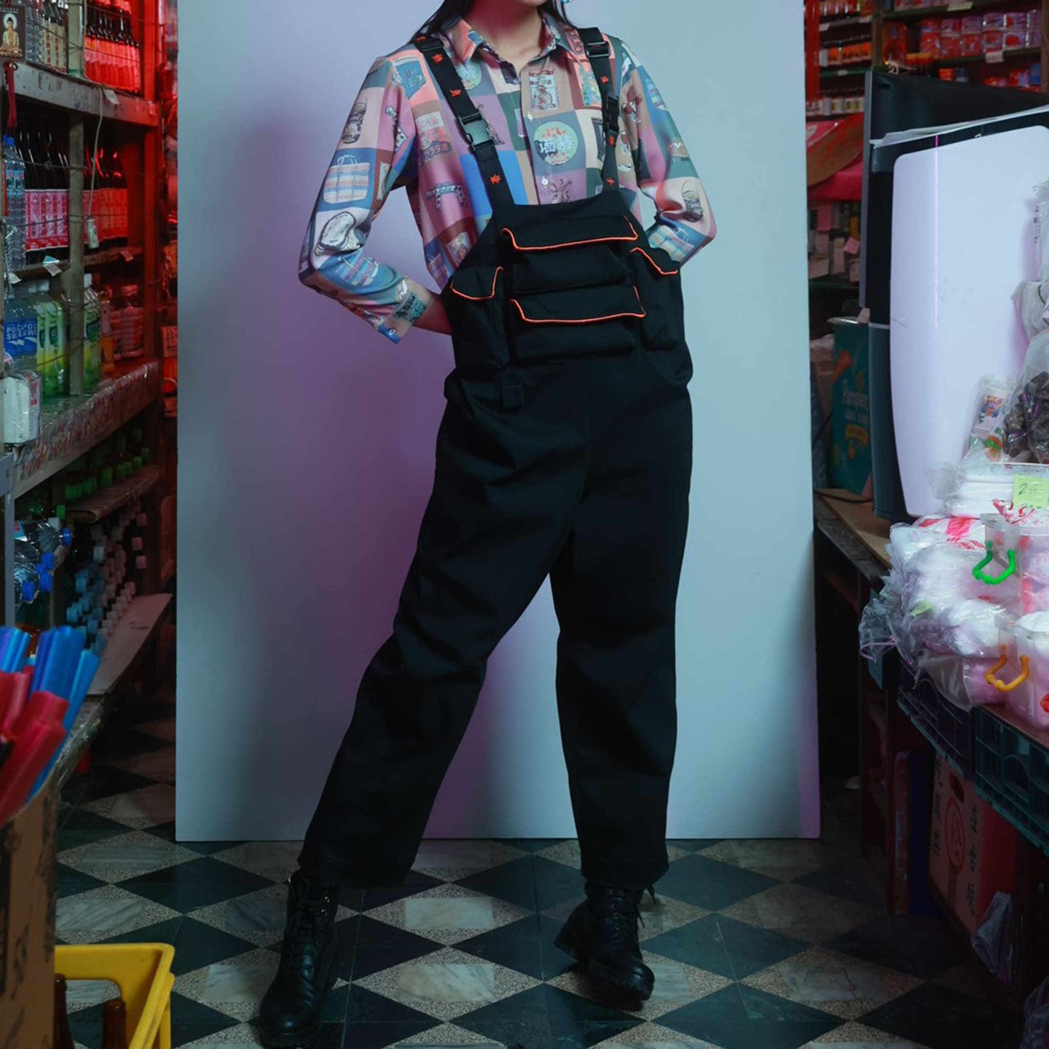 Quokka Embroidered Overall