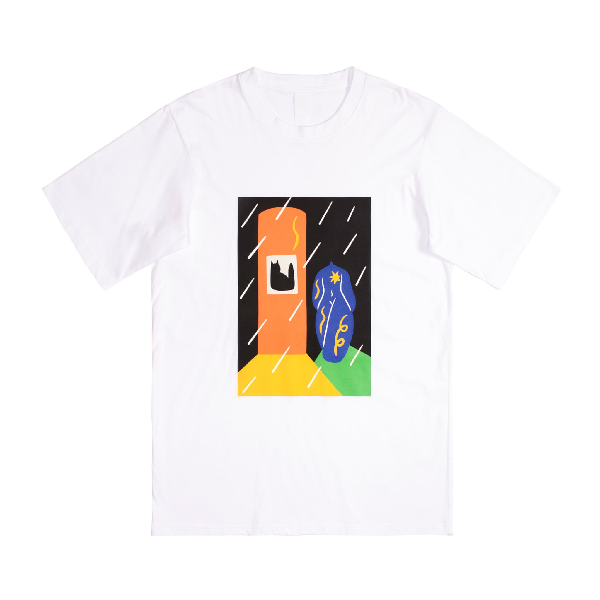 INF X Artist Crossover T-shirt Cat’s Lost &amp; Found