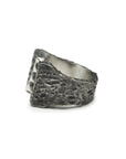 Eternal - Square sterling silver signet ring