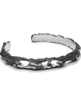 erosion - sterling silver bracelet - Avant Gardist