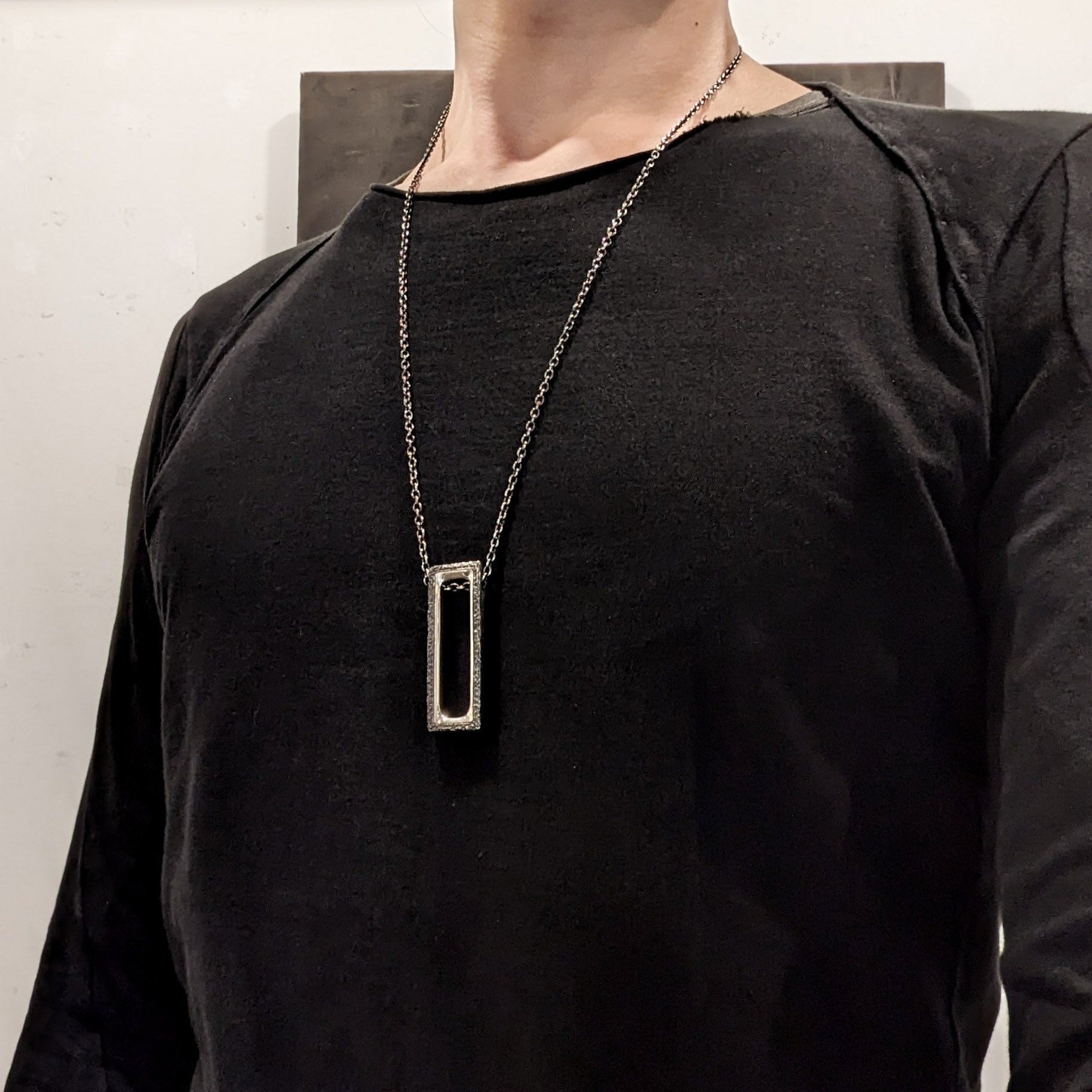 essence - Silver necklace with original clasp - Avant Gardist