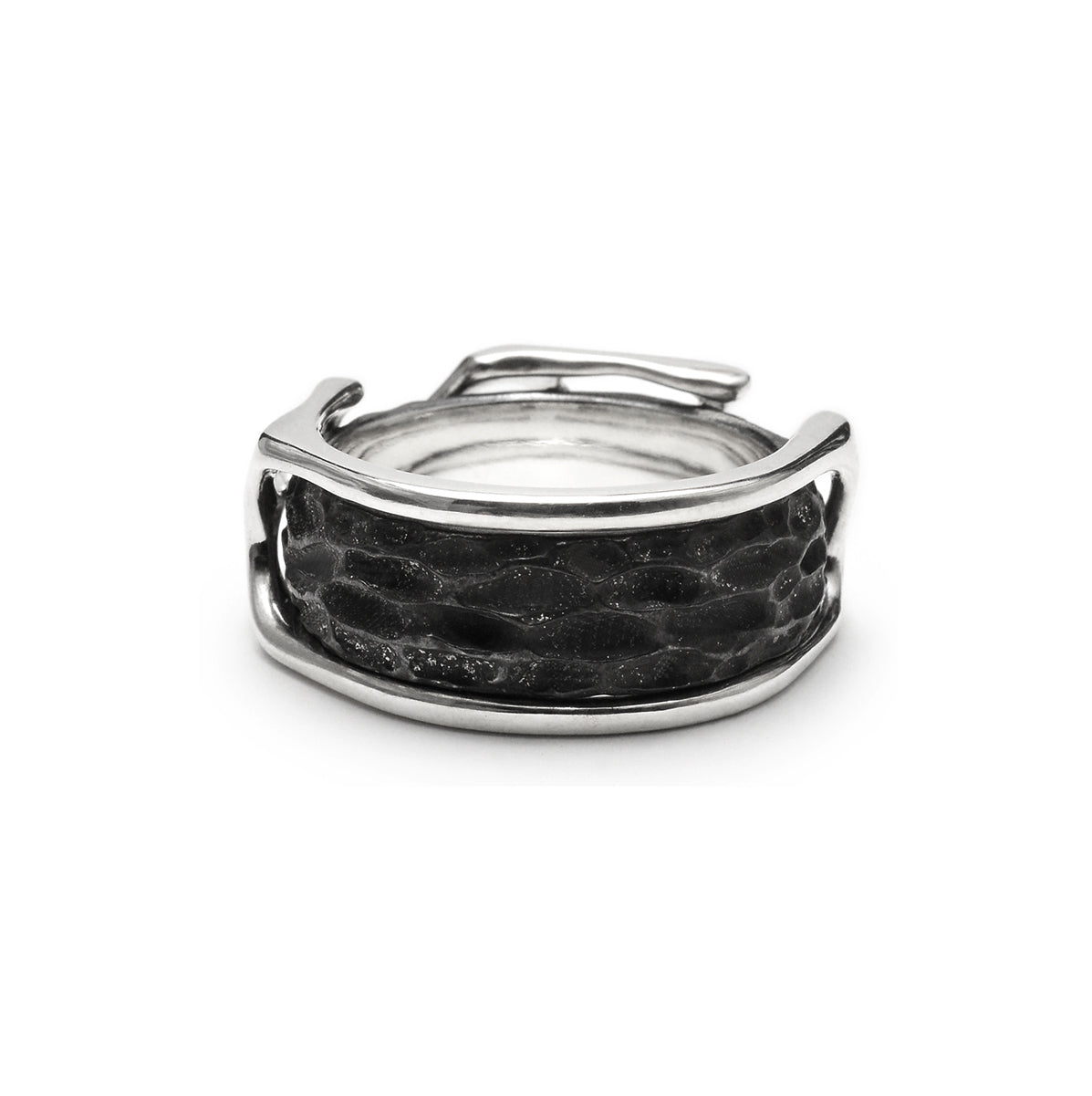 fusion - sterling silver combination ring - Avant Gardist