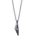 hollows - Silver necklace with original clasp