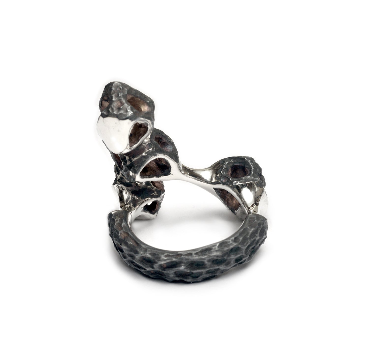 metamorphosis - sterling silver unique ring - Avant Gardist