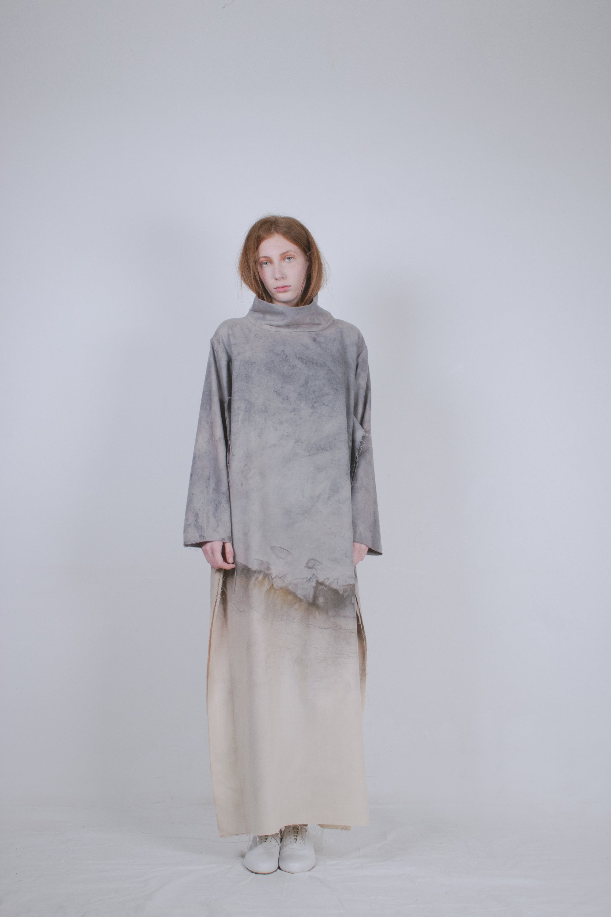Naturally Dyed Wool Dress