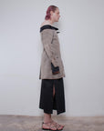 Naturally Dyed Light Cropped Tailored Jacket