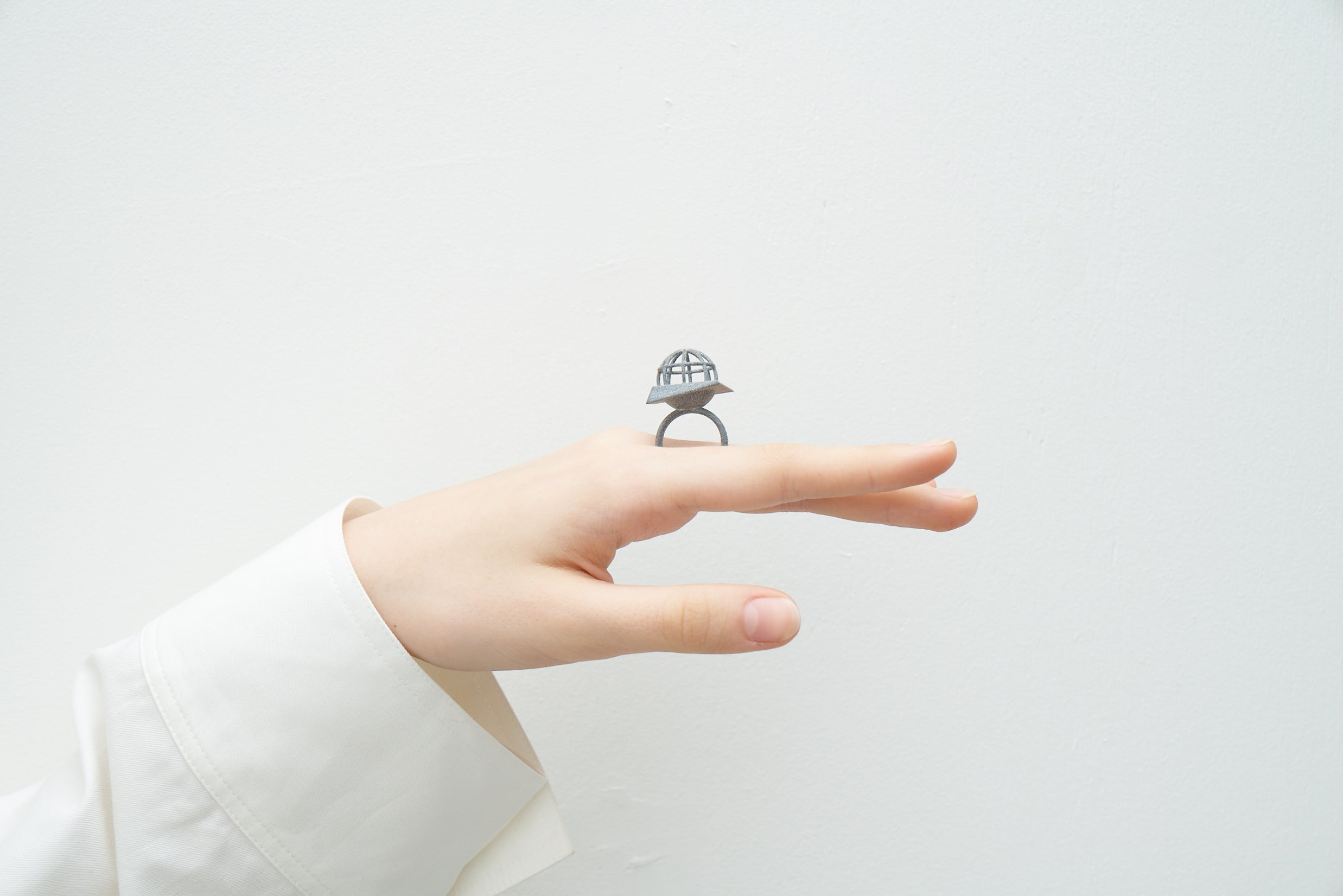 Infinity Art Series - Movable Ball in a platformed cage ring