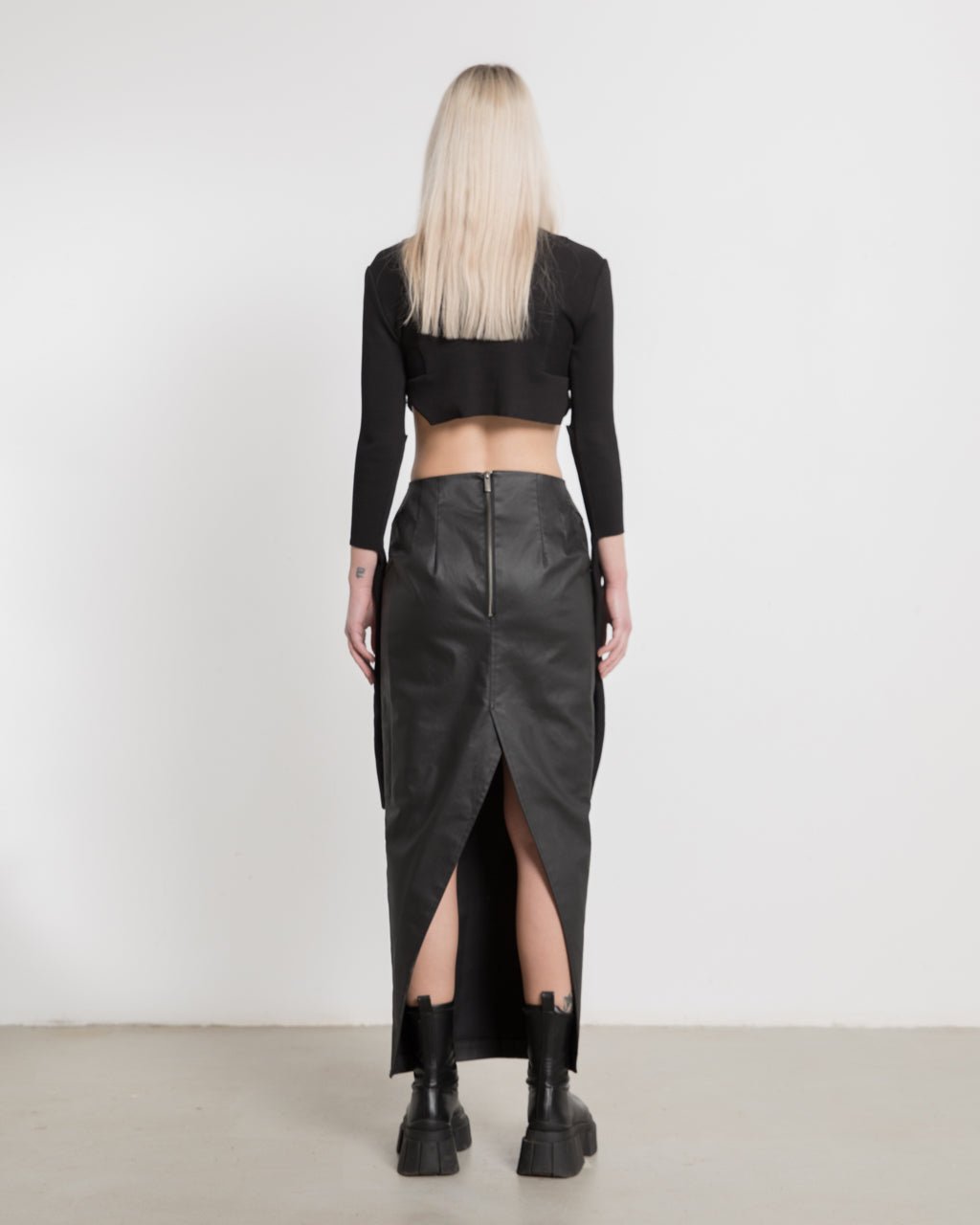 Geometric Long Skirt - Avant Gardist
