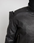 Men High Shoulder V Jacket - Avant Gardist