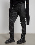 Men Denim Zipped Pants - Avant Gardist