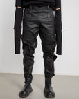 Men Denim Zipped Pants - Avant Gardist