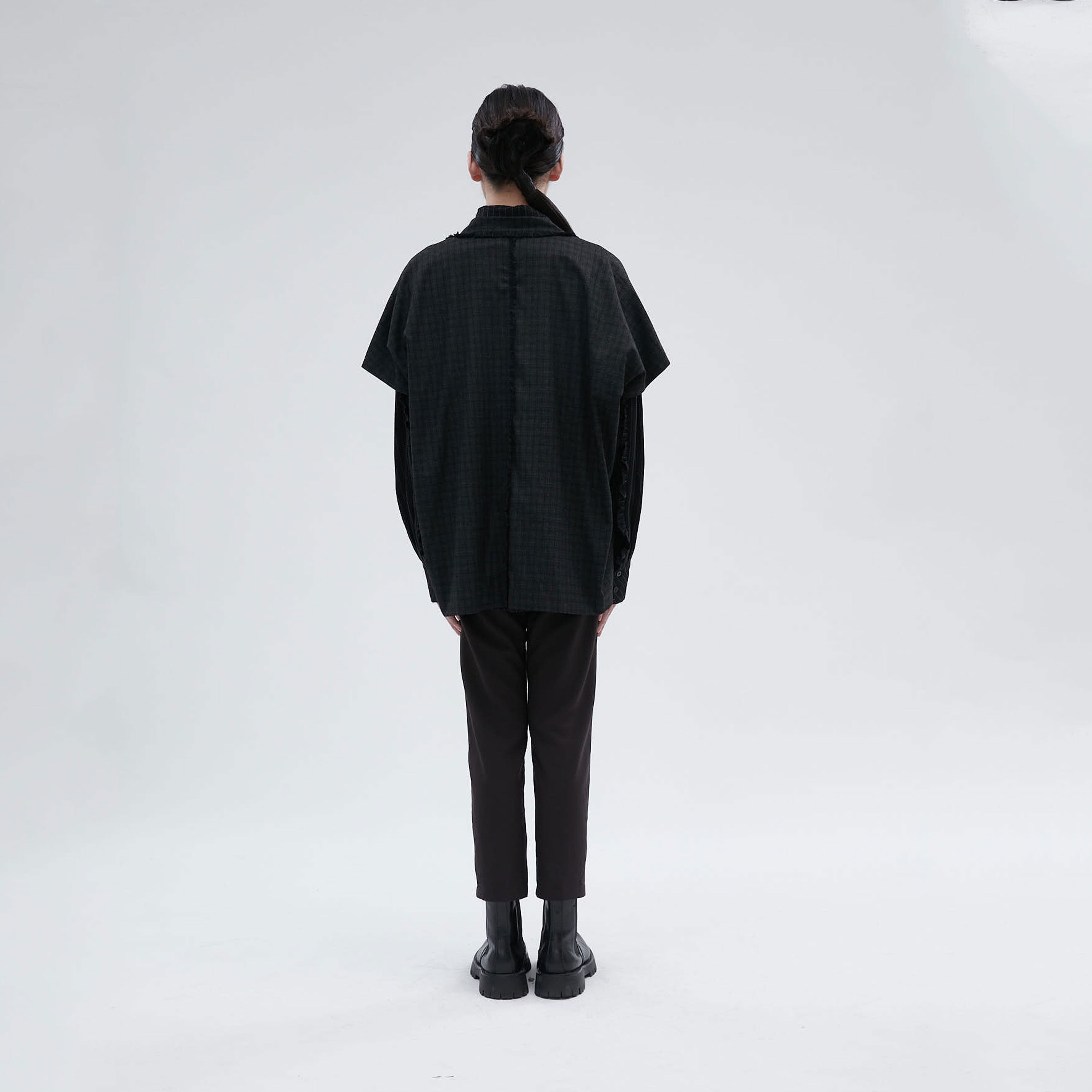 Black short coat
