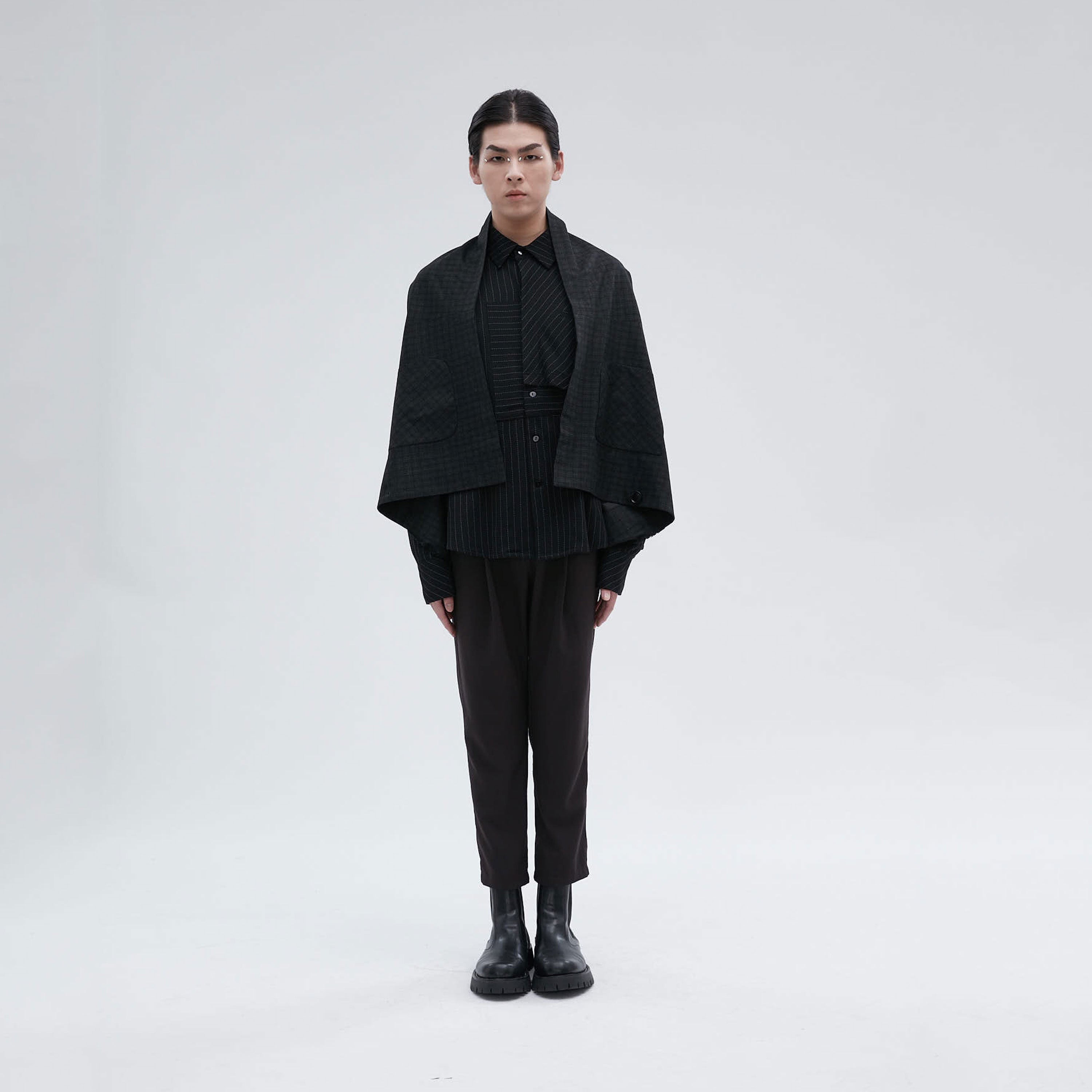 Black short coat