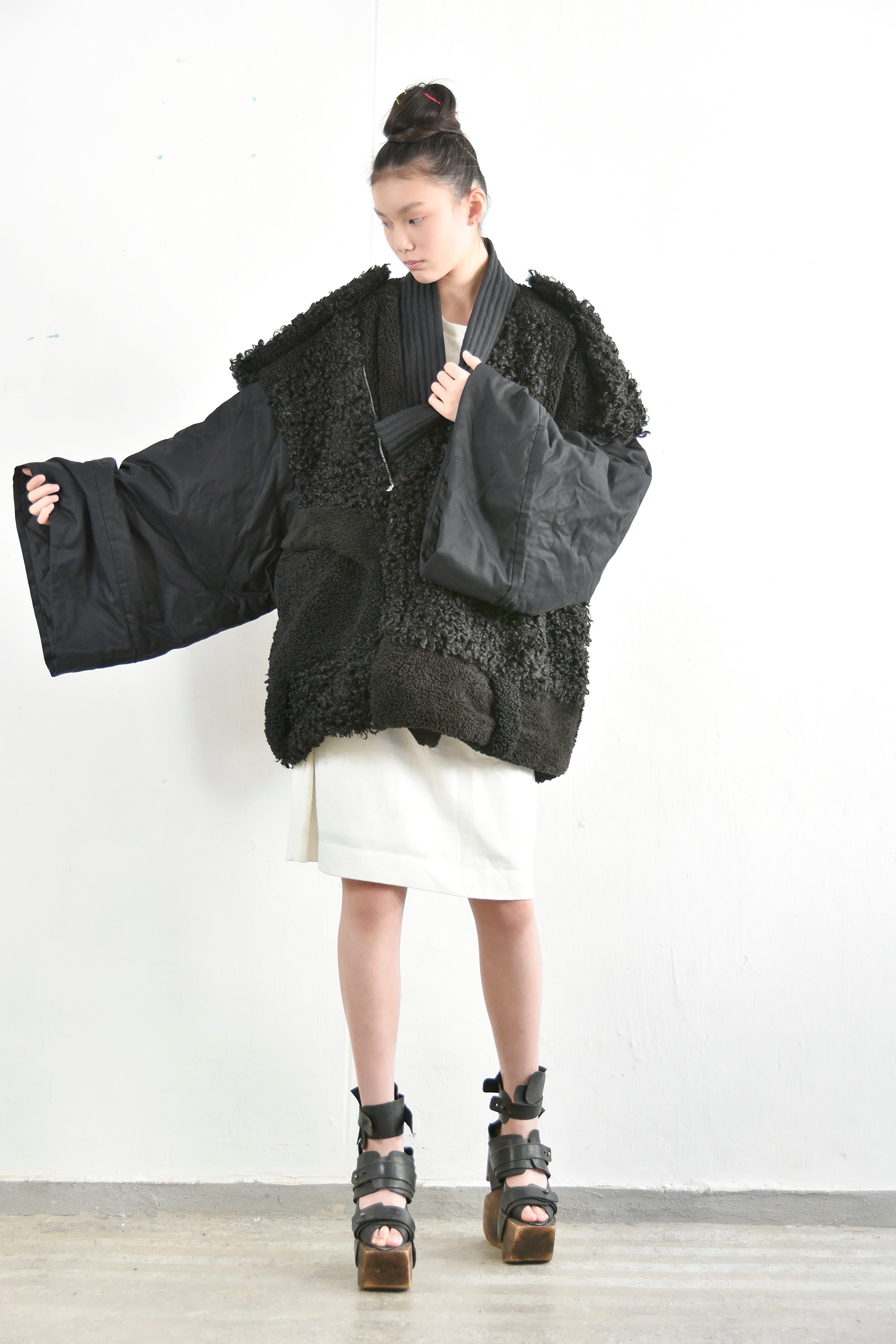 Fur Kimono Jacket