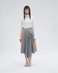 Grey yellow Skirt