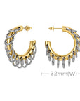 IVONOVI - Multiple Piercings Hoop Earring - Avant Gardist