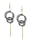 Infinity Art Series -Infinite Circles Drop Earrings - Avant Gardist