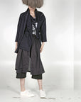 Jacket - Kimono Jacket with Scarf