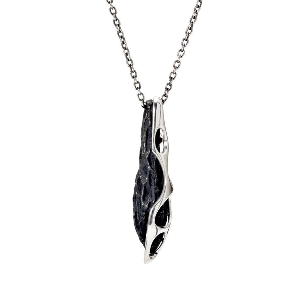 fusion - Silver necklace with original clasp - Avant Gardist