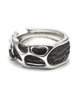 fusion - sterling silver combination ring - Avant Gardist