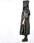 Coat -  Hooded Mask Long Coat
